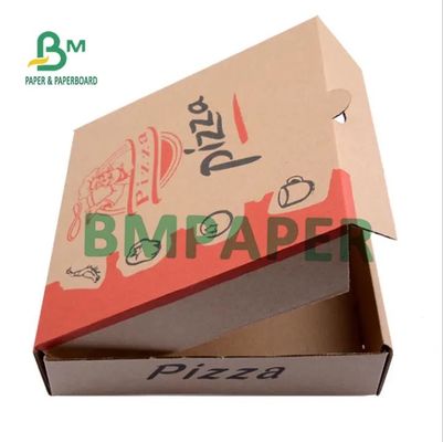 feuilles 1.5mm épaisses de carton ondulé de 1mm pour le conteneur de pizza