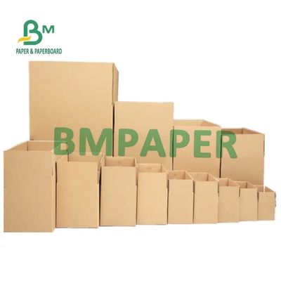 Puisque feuilles de carton ondulé d'e cannelure de C, panneau de papier d'emballage 2mm 3mm 3.5mm profondément