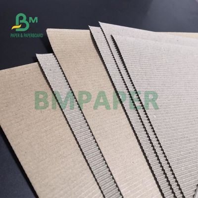 140gsm + 170gsm ont imprimé en carton ondulé à mur unique pour e cannelure de douilles de café