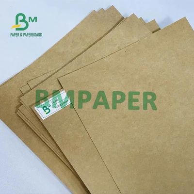 Le PE a enduit le papier de conseil de Brown Papier d'emballage pour le panneau de conteneur de nourriture le PE 300g + 15g
