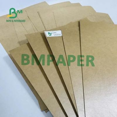 Le PE a enduit le papier de conseil de Brown Papier d'emballage pour le panneau de conteneur de nourriture le PE 300g + 15g
