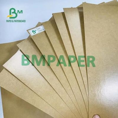 Le PE a enduit le papier de conseil de Brown Papier d'emballage pour le panneau de conteneur de nourriture le PE 300g + 15g