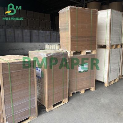 Le PE a enduit le papier de conseil de Brown Papier d'emballage pour le panneau de conteneur de nourriture le PE 300g + 15g