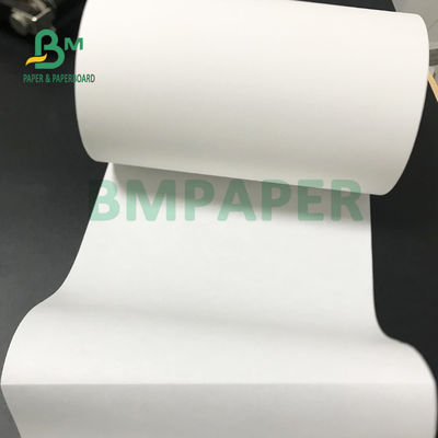 Petit pain blanc extérieur doux de papier thermosensible 77gsm 80gsm pour le label de logistique