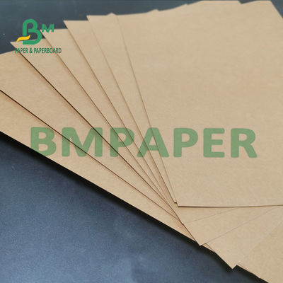 Petit pain de papier d'emballage de Brown Papier d'emballage de catégorie comestible revêtement du PE 300g + 15g pour l'emballage