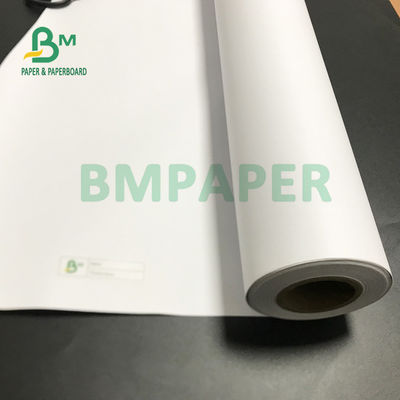 côtés du papier vergé deux du jet d'encre 20lb de 914mm x de 100m blancs pour la représentation de conception