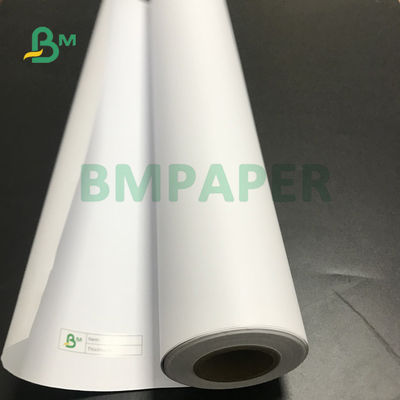 côtés du papier vergé deux du jet d'encre 20lb de 914mm x de 100m blancs pour la représentation de conception