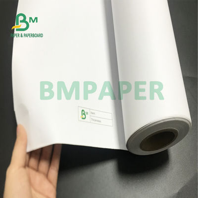 Papier vergé Rolls du jet d'encre 20LB durable pour 24" 30" X de rédaction mécaniques 100 pi