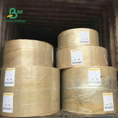 Le panneau de revêtement d'Oilproof Brown Papier d'emballage, PE a enduit le papier Rolls pour l'emballage de nourriture 70gsm 80gsm 90gsm