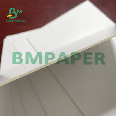 Le lustre enduit bilatéral blanc a stratifié le papier 2mm de carte pour la boîte cosmétique