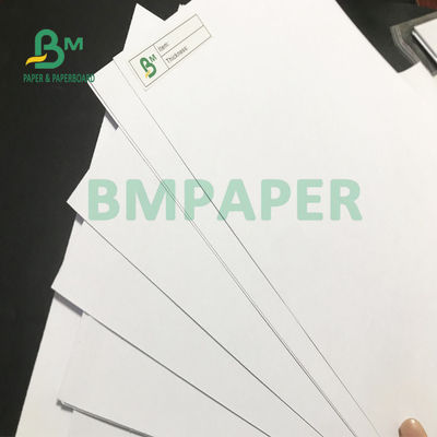petit pain blanc de papier vergé de 60gsm 65gsm, impression offset blanche de papier pour le catalogue 8,5 x 11 pouces