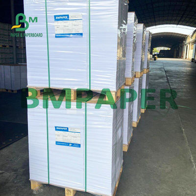 Papier brillant de Matte White C2S 120g 635 x 965mm pour des cartes de voeux
