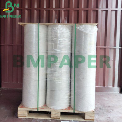 Papier d'emballage en pierre blanc 140um Oilproof écologique de nourriture pour l'emballage de stockage de fruit