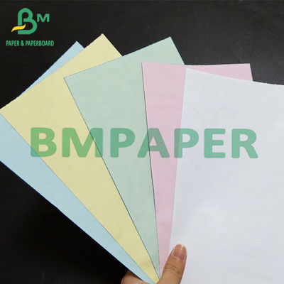 feuille inoffensive sans carbone colorée de papier-copie de 50g 55g pour l'impression de facture
