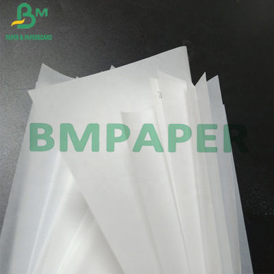 Catégorie comestible blanche imprimable 30gsm 40gsm 45gsm de papier de MG emballage pour l'emballage