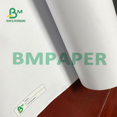 blanc de jet d'encre de traceur de 80g 914x50m Papel pour le petit pain de papier de photocopie