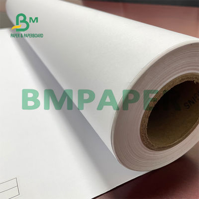 blanc de jet d'encre de traceur de 80g 914x50m Papel pour le petit pain de papier de photocopie