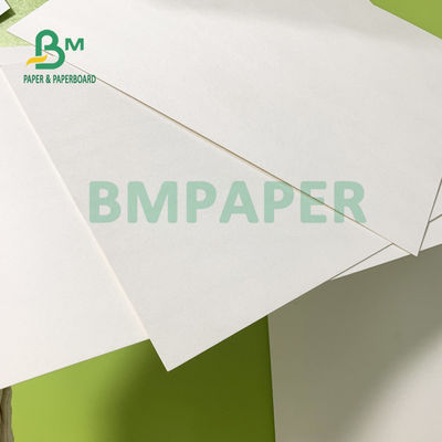 les côtés 390gsm deux blanchissent l'humidité blanche absorbant la pâte de bois de Papel 100%