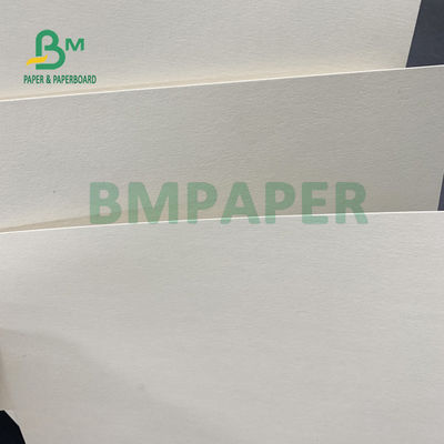 les côtés 390gsm deux blanchissent l'humidité blanche absorbant la pâte de bois de Papel 100%