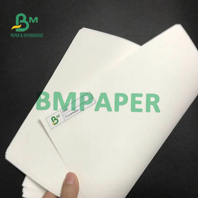 La Vierge a blanchi le papier d'emballage de sac blanc 80g 95g 100g pour emballer 100cm x 125cm