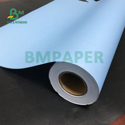 80gsm papier de modèle latéral simple de 440mm x de 100m pour la description de conception