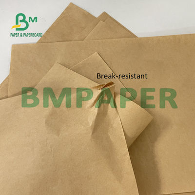 papier de métier de sac à 80g 90g Brown pour le sac résistant de ciment de sacs de coupure