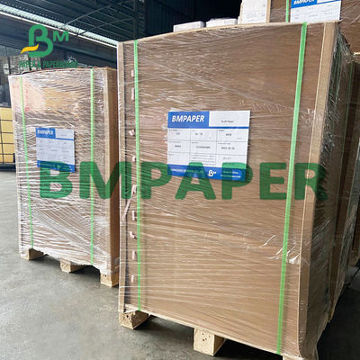 Papier d'emballage enduit de soudure à chaud de PE de 1600MM pour le revêtement à l'épreuve des huiles de palette