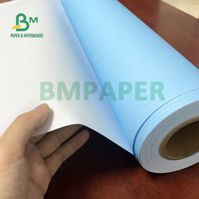 papier à dessin bleu latéral du DAO 80gsm un pour machiner 610mm x 150m