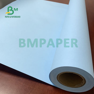 Le double 20LB dégrossit le papier-copie de construction bleu 620mm x 100m non-enduits