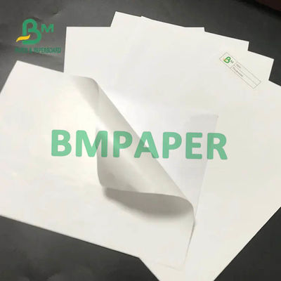 Autocollant auto-adhésif collant superbe 78g blanc brillant de papier 80g 157g