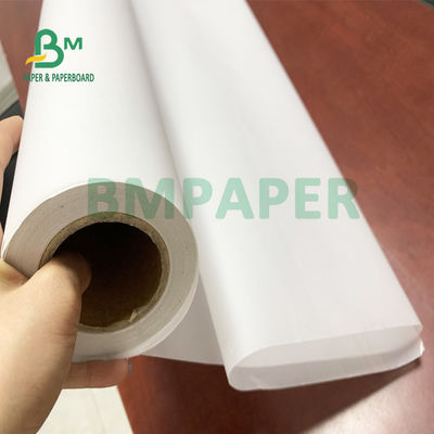 48gsm 36&quot; papier de marqueur de traceur de DAO de X 100m pour l'industrie plate et lisse