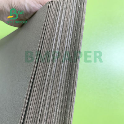 force dure qui respecte l'environnement de 600gsm 700gsm Straw Board Both Side Grey