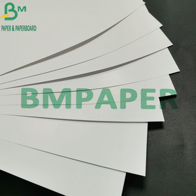 C2S couvrent le papier en soie de lustre, 120g 24 le × 36" le texte blanc Art Paper Double Sides Coated brillant