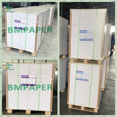 Feuille blanche lumineuse de haut de papier de 70 GSM Woodfree pour l'impression industrielle