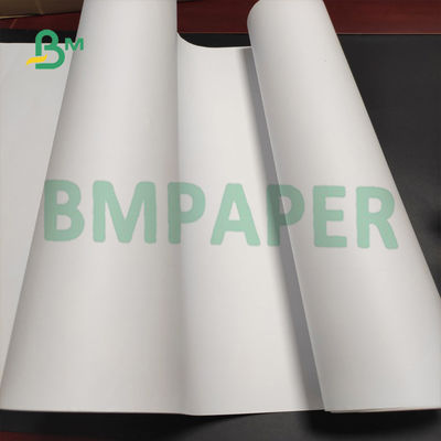 Papier à dessin non-enduit d'utilisation d'habillement du format 42gsm large blanc Rolls