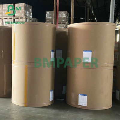 Papier semi extensible Brown de l'approvisionnement 70gsm 75gsm emballage de nomenclature pour le ciment de emballage