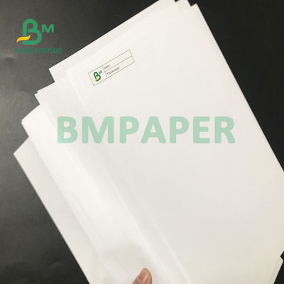 feuilles blanches lumineuses du papier 20lb vergé pour les notes collantes 450mm x 650mm
