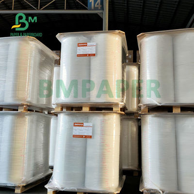 28gsm Straw Wrapping Paper Roll For buvant 29mm catégorie comestible de 35mm x de 5000m
