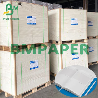 70 80 feuille de 100 GSM emballant le papier vergé de couleur beige excentrée pour des carnets