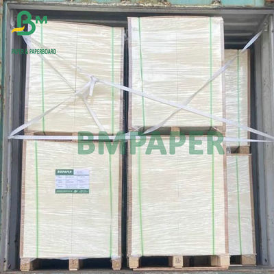 Papier absorbant blanc non-enduit de carton du panneau 600um 800um de caboteur pour des tapis de bière