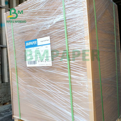 250gsm - le papier de Brown emballage de la Vierge 400gsm pour les aliments de préparation rapide enferme dans une boîte la bonne force