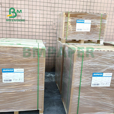250gsm - le papier de Brown emballage de la Vierge 400gsm pour les aliments de préparation rapide enferme dans une boîte la bonne force