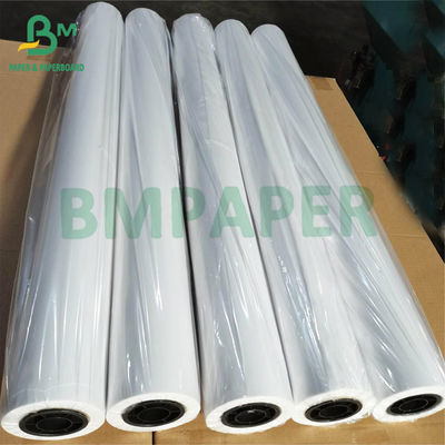 Aucun papier de découverte de revêtement ne roulent 20 dans X 55 yards que la découverte modèlent le papier translucide blanc