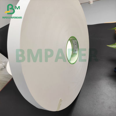 Nourriture 24gsm sûr Straw Wrap Paper White Color 27mm x 6000 mètres de Rolls