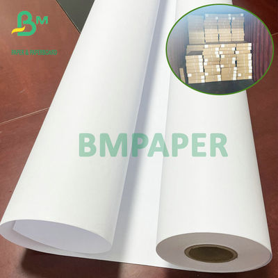 Ingénierie de papier du petit pain 80gr d'obligation à lots 24&quot; 36&quot; de traçage pour l'imprimante à jet d'encre de HP
