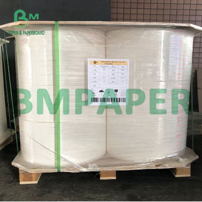 Paille blanche enveloppant le papier d'emballage de catégorie comestible 24gsm 28gsm empaquetant le métier Papel
