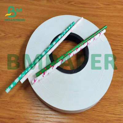 Paille blanche enveloppant le papier d'emballage de catégorie comestible 24gsm 28gsm empaquetant le métier Papel