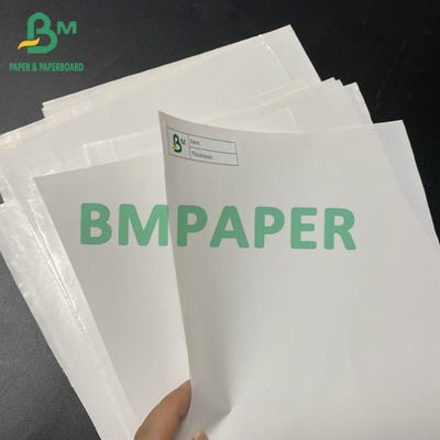papier blanc d'étiquette de bière de 65gsm 70gsm 75gsm pour l'impression offset 49cm 68cm 75cm