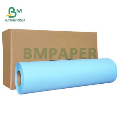 papier bleu de 80gsm Digital pour l'ingénierie dessinant 20&quot; 24&quot; X 50yards noyau de 2 pouces