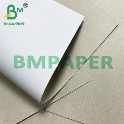 papier blanc réutilisé par conseil duplex enduit par 300GSM 400GSM avec le dos gris pour le livre de dossier